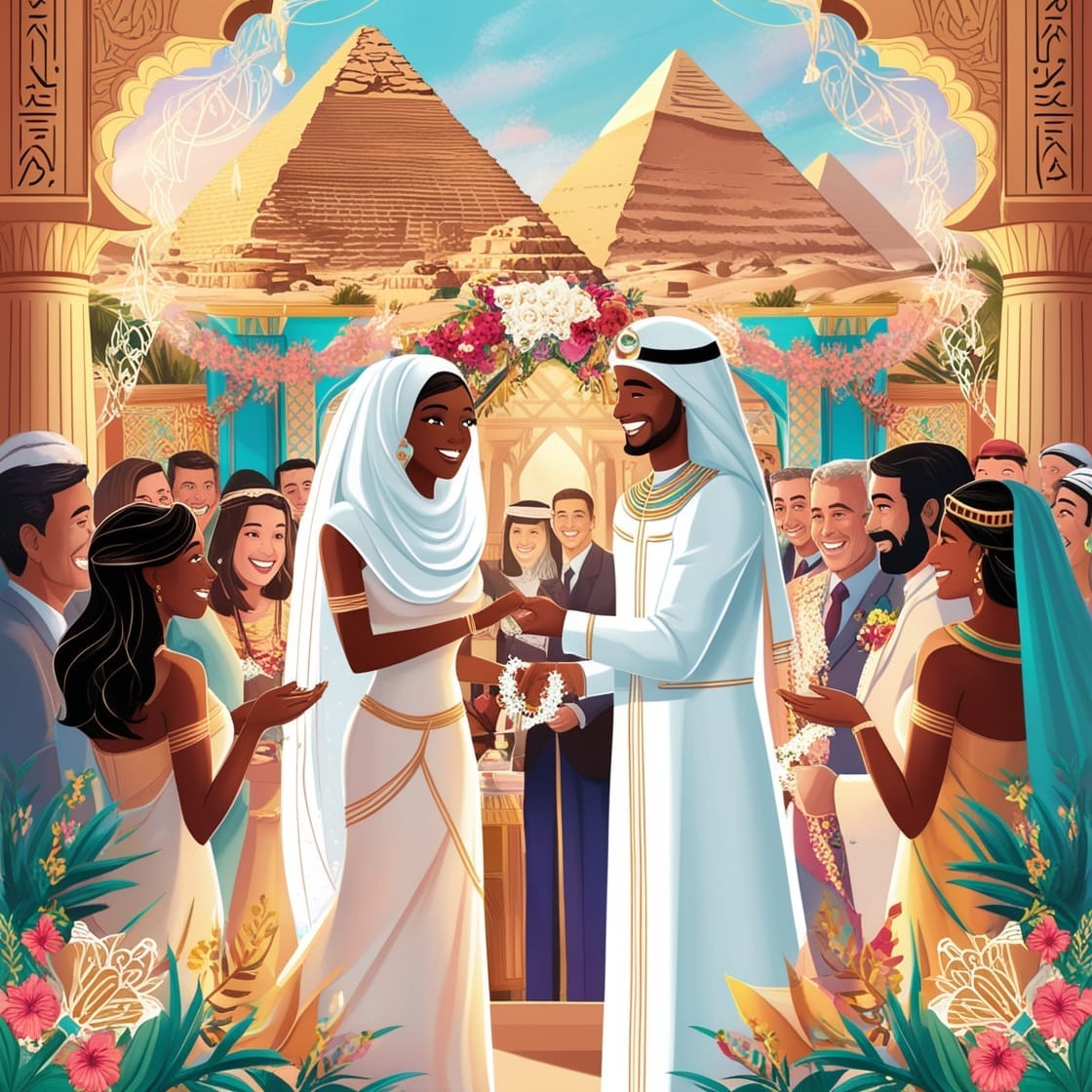 رسوم زواج الأجانب في الدنمارك 3 زواج مغربية من مصري مقيم إيران